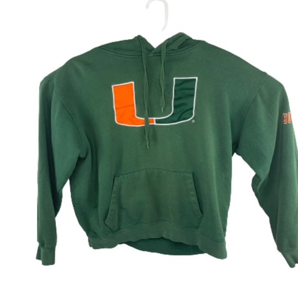 Stadium Athletics Other - Miami Hurricanes Green Orange Hoodie Sweatshirt Me